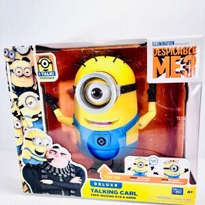 Despicable Me 3 Deluxe Talking Carl Moving Eyes & Arms ThinkWay Toys